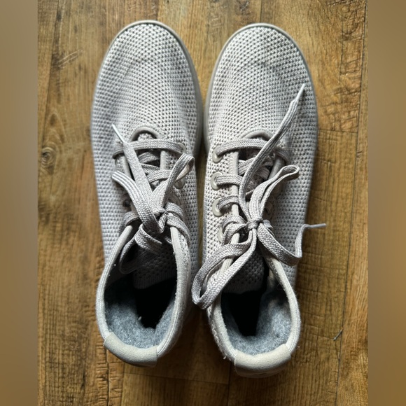 Allbird’s Tree Topper High Top sneaker- Nikau Limestone size 9 - Picture 2 of 5